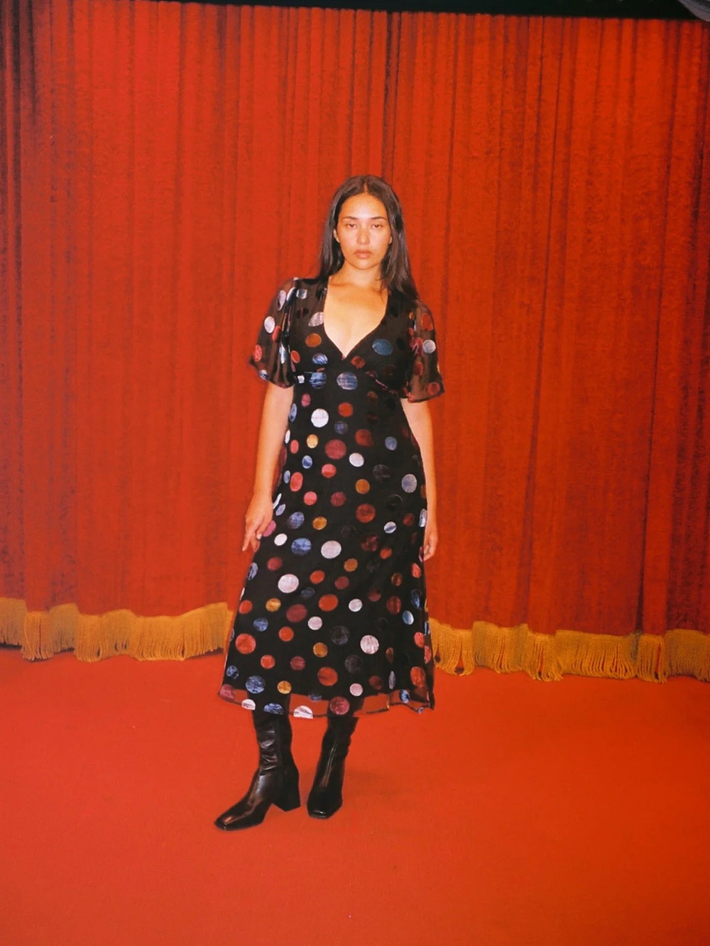 NWOT Lisa Says Gah Grace dress in Party Dot